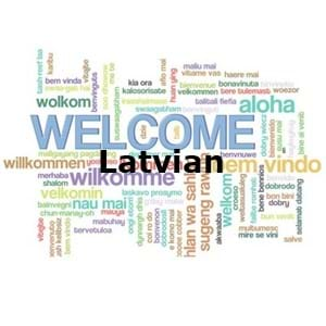 
	Latvian Greetings | Hello in Latvian
